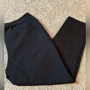 Black adidas drawstring pants size XL